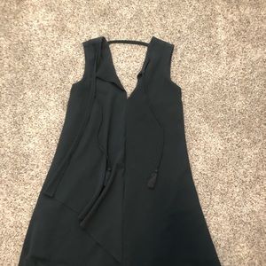 Black High Low Dress